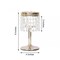 8" tall Faux Crystal Beaded Wedding Centerpieces Candle Holder